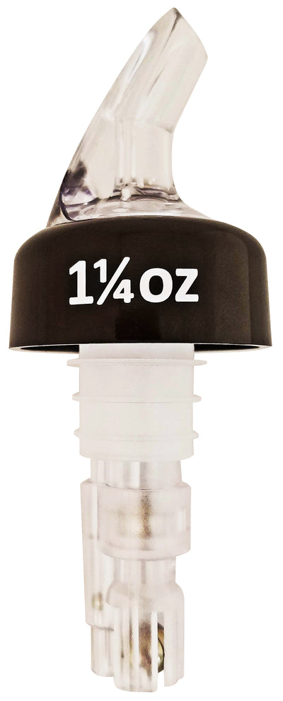 Winco 23772 1-1/4 Oz Benchmark Pourer Spouts Clear Polycarbonate 12 Packs