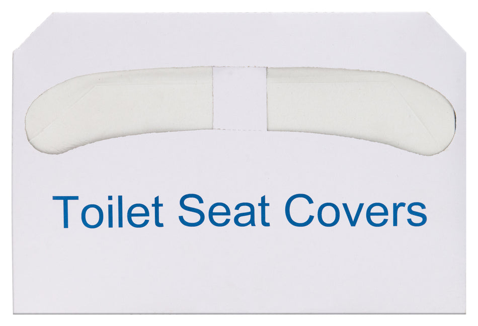 Winco TSC-250 Toilet Seat Cover Paper Half Fold 250 Pieces Bag with Quality Material