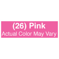 Carlisle 45007EC26 7 Inch Diameter Valve Brush Non-absorbent Polyester Pink