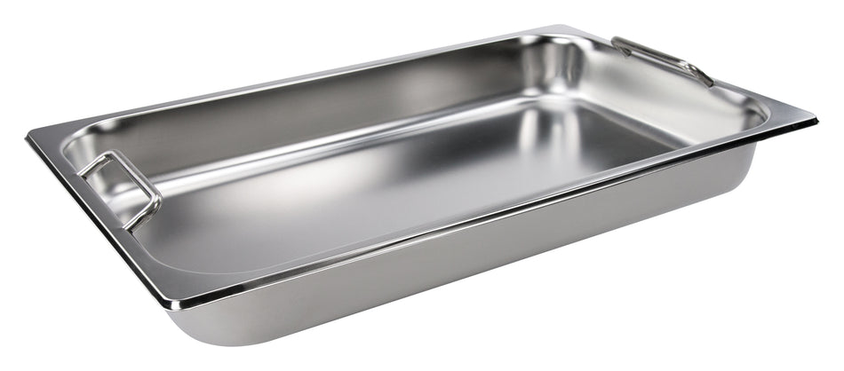Winco SPF2-HD 8 Quarts Chafing Dish Pan with Handles Stainless Steel