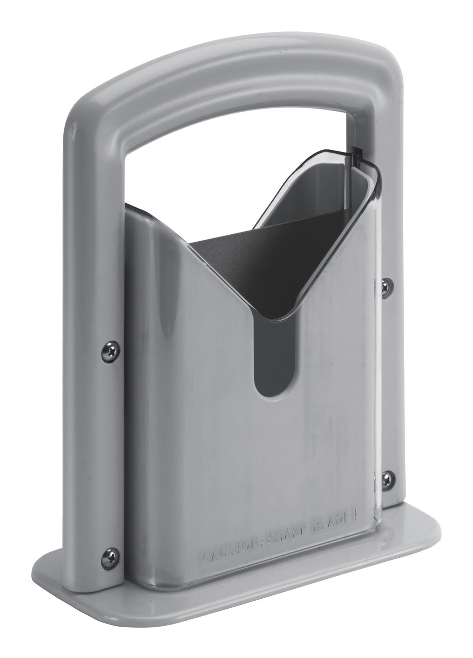 Winco BGS-1 7 Inch Non-stick Serrated Blade Bagel Slicer Polycarbonate with Clear Guard