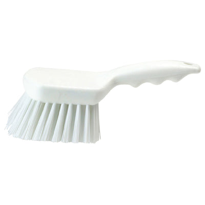 Carlisle 40541EC75 8 Inch Floater Scrub Brush Polyester Bristles Plastic Handle Green