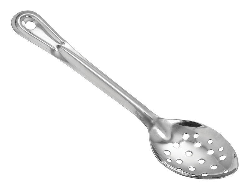 Winco BSPT-11 11 Inch Perforated Basting Spoon with Stainless Steel