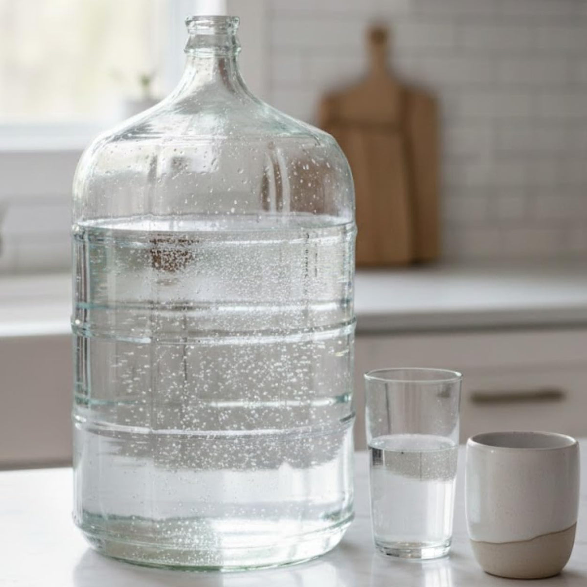5 Gallon Glass Water Jug | Plastic‑Free Pure Water Storage Bottle
