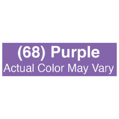 Carlisle 41083EC68 56 Inch Angle Broom Fiberglass Handle Purple Unflagged Polyester Bristles