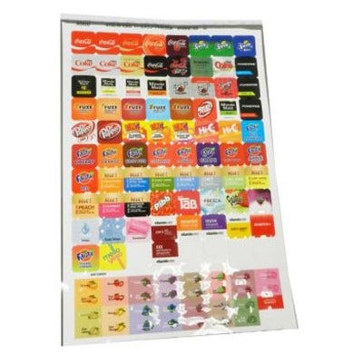 Decal Set Coke Flavor Fusion