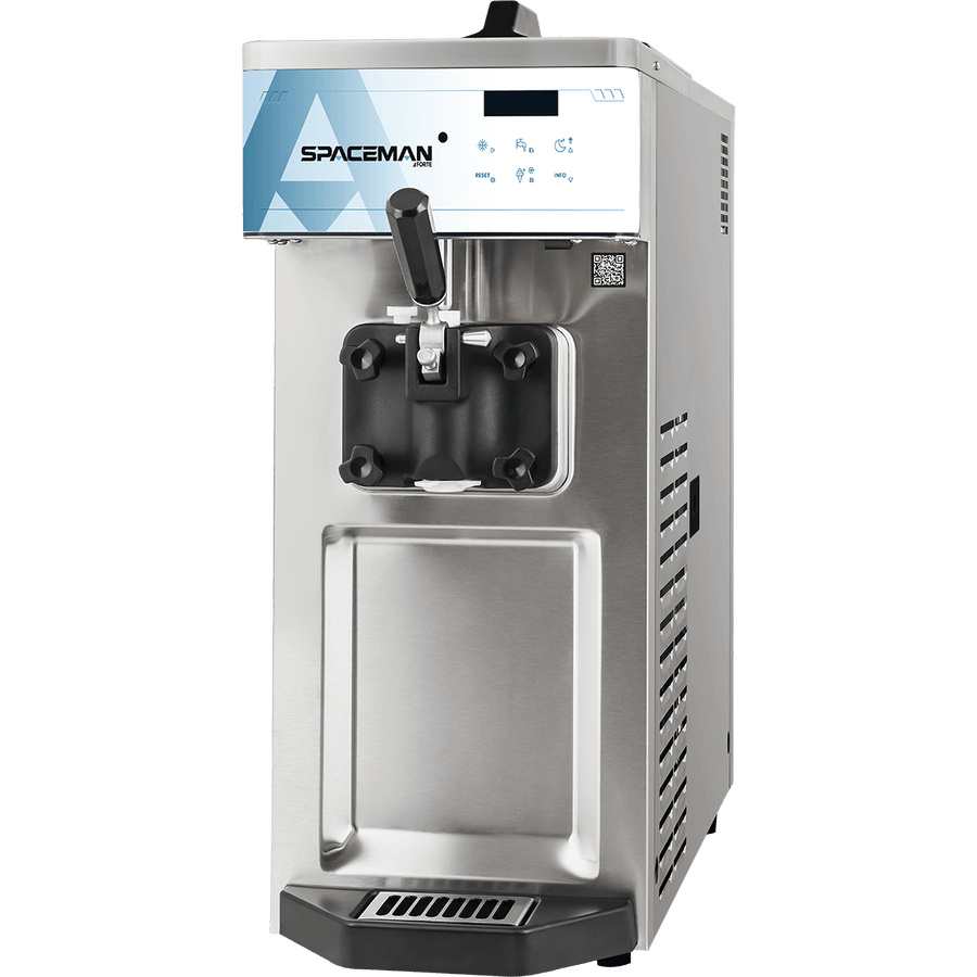 Spaceman 6210-C Single-Flavor Commercial Soft Serve & Frozen Yogurt Machine, Countertop, Gelato & Sorbet Maker, Digital, 115V