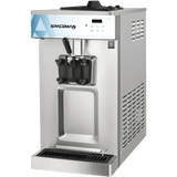 Spaceman 6236-C Single-Flavor Commercial Soft Serve & Frozen Yogurt Machine, Countertop, Gelato & Sorbet Maker, Digital, 208–230V