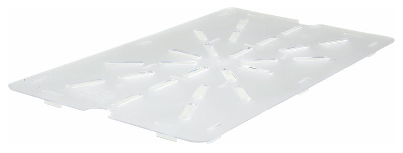 Winco SP71DS 18 Inch Polycarbonate Drain Shelf Fits 12 Inch Food Pans