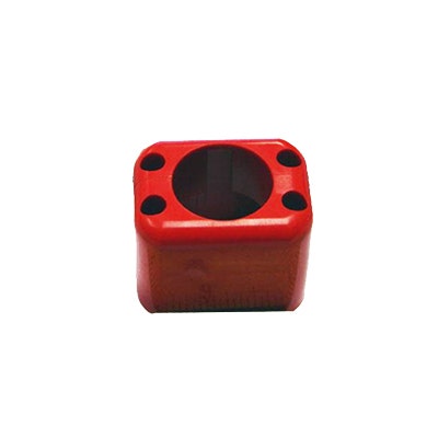 Taprite Bargun Handle Heel, 6 Button, Red
