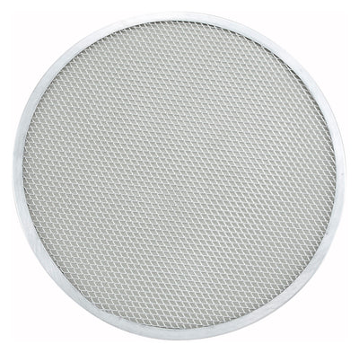 Winco APZS-15 15 Inch Diameter Seamless Aluminum Pizza Screen