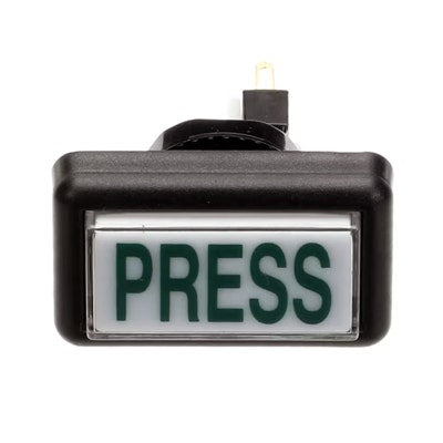 Cornelius Switch Rectangular Push Button Dispense Teal