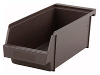 Winco OGZ-1B 12 Inch Cutlery Organizer Bin Plastic Brown Fits OGZ-6