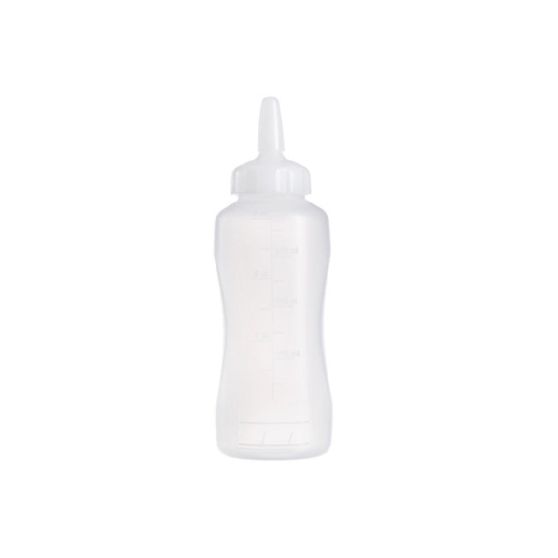 CFS 01375 8 Oz Clear Co-Polymer Mini Squeeze Bottle for Condiments