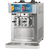 Spaceman 6455-CL 2-Flavor Commercial Frozen Drink & Slushie Machine, Countertop Margarita, Slush & Frozen Cocktail Maker, Dual 4 qt, Air-Cooled, 115V