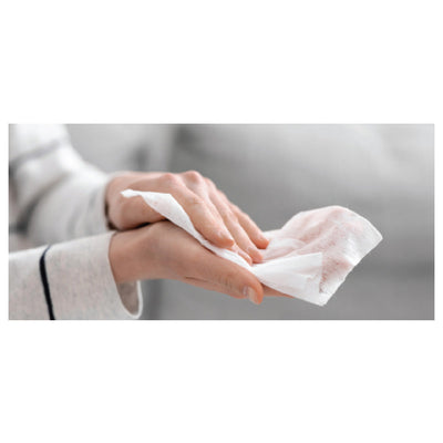 Carlisle 35022 Hand Sanitizer 1000 Wipes Pack Sachets White