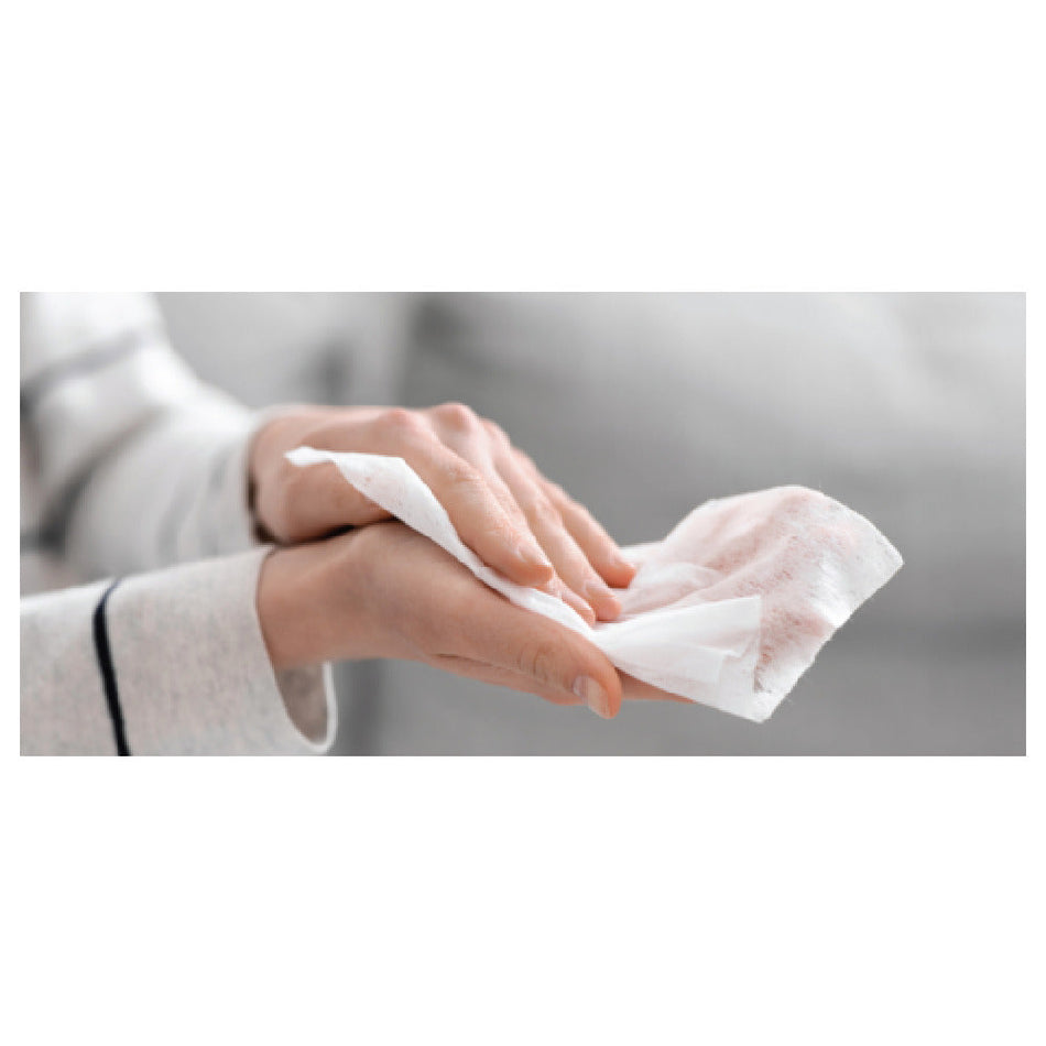 Carlisle 35022 Hand Sanitizer 1000 Wipes Pack Sachets White