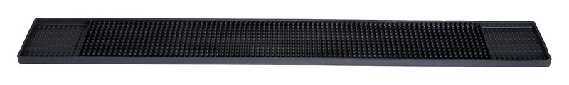 Winco BM-327K 27 Inch Rubber Bar Mat NSF Black with Slip-Resistant Surface