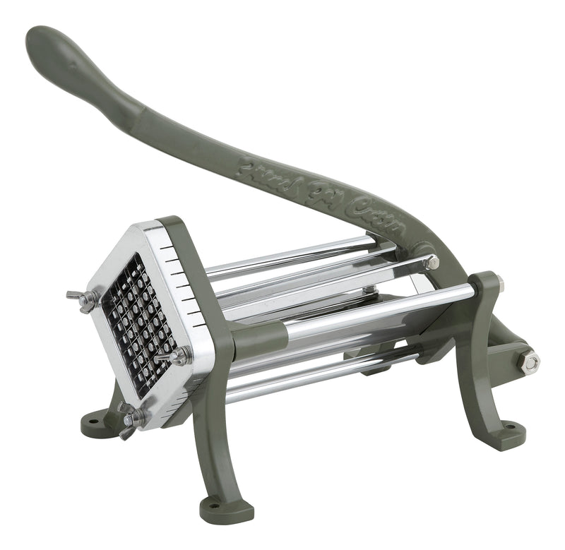 Winco FFC-250 1/4 Inch French Fry Cutter Manual Ergonomic Handle Cast Iron