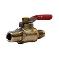 Taprite Shutoff 1/4" NPT x 1/4" Flare with Check Valve