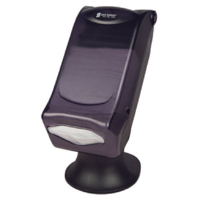 Carlisle H5005STBK 8 Inch Napkin Dispenser Countertop Plastic Translucent Black Pearl