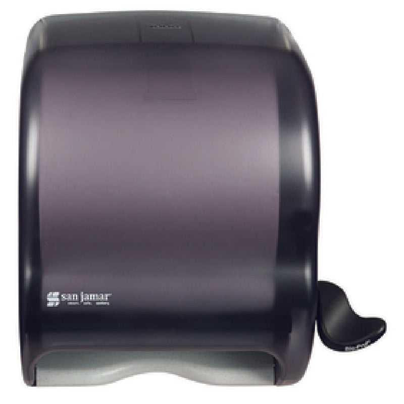 Carlisle T950TBK 12-1/2 Inch Paper Towel Dispenser Lever Roll Plastic Black
