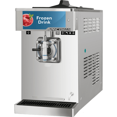Spaceman 6690-CL Ultra-High-Output Commercial Frozen Drink & Slushie Machine, Single Flavor, 90 qt/Hr, Countertop Slush, Margarita & Frozen Cocktail Maker, 208-230V