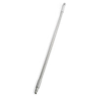 Carlisle 40225EC02 60 Inch Fiberglass Mop Broom Squeegee Handle Hanging Cap White