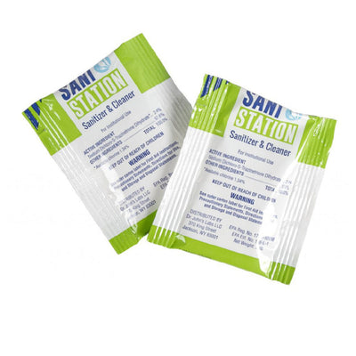 Carlisle SANIS05WS-100 1/2 Oz San Jamar Sani Station Sanitizer and Cleaner Pack