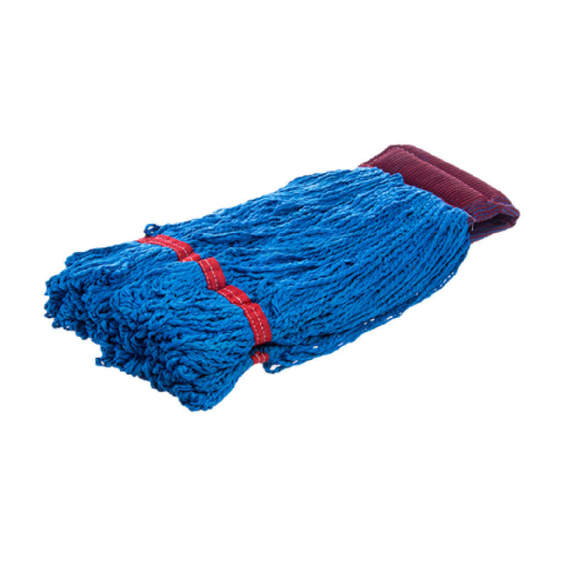 Carlisle 36942014 20 Inch Medium Looped-end Wet Mop Head Microfiber White