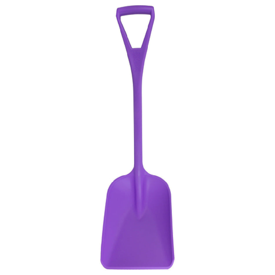 Carlisle 41076EC68 11 Inch Ice Shovel Purple Plastic One-piece