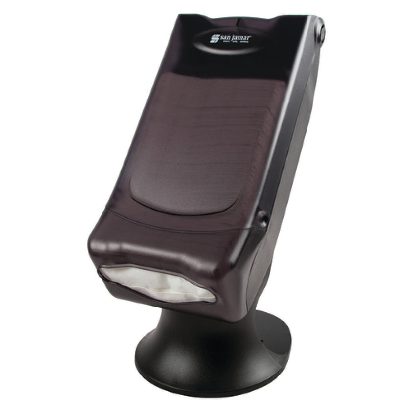 Carlisle H5000STBK 8 Inch Paper Napkin Dispenser with Stand Black Pearl