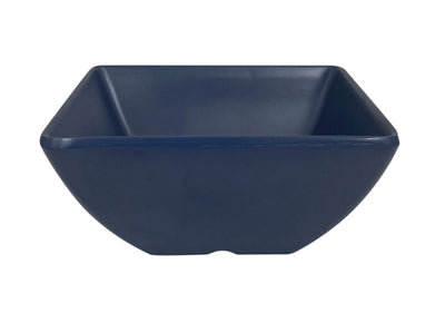 Thunder Group 69004SB Bowl 8 Oz Square Break-Resistant Blue Melamine