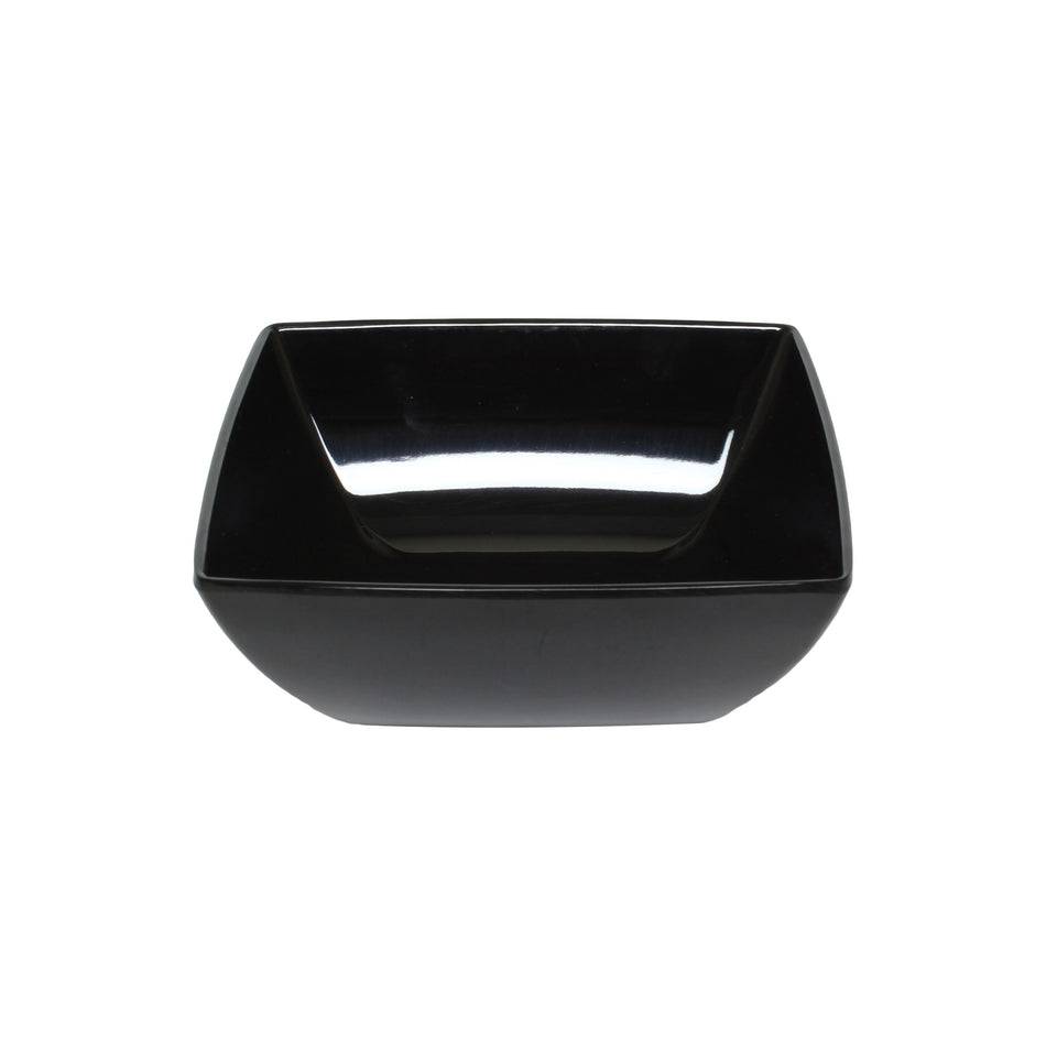 12 Pack 90 oz,  9" x 9", 3-5/8" Deep, Square Bowl, Classic Black Dinnerware, Melamine, BPA Free, Dishwasher Safe, Break-Resistant, Shatter-Resistant, No Microwave, No Oven, NSF