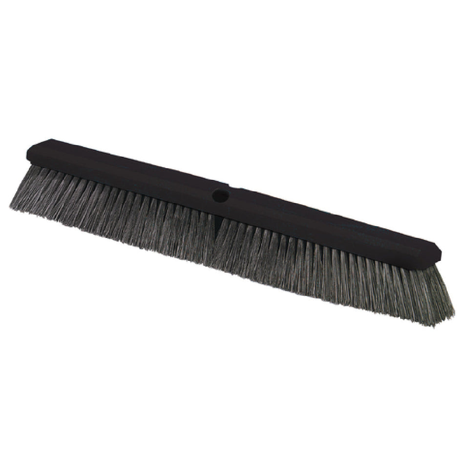 Carlisle 362208P2403 Broom Head 24 Inch Foam Block Black Polypropylene Bristles