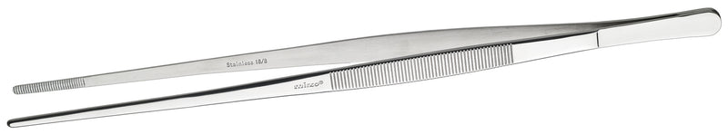Winco TTG-10S 10 Inch Straight Tweezer Tongs Dishwasher Safe Stainless Steel