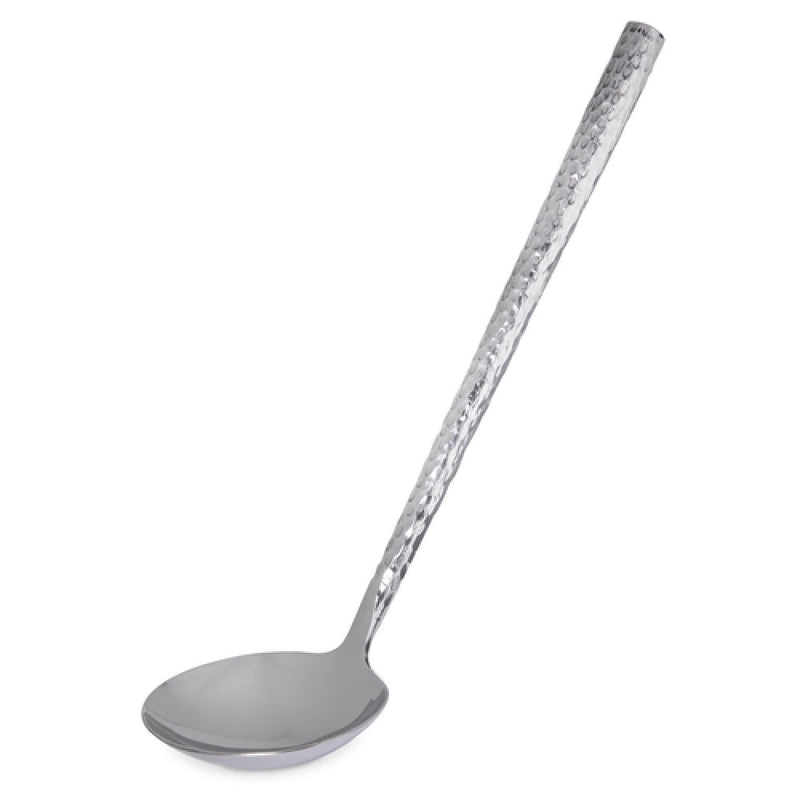 Carlisle 60208 1 Oz Dishwasher Safe Stainless Steel Ladle Hammered Mirror Finish