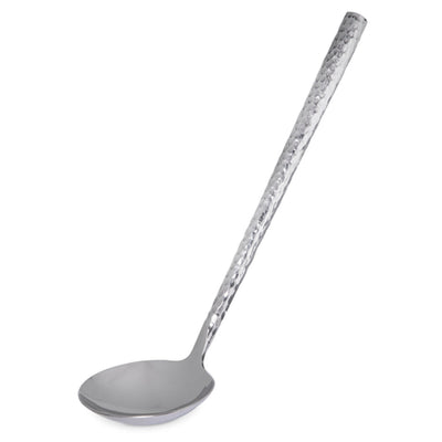 Carlisle 60208 1 Oz Dishwasher Safe Stainless Steel Ladle Hammered Mirror Finish