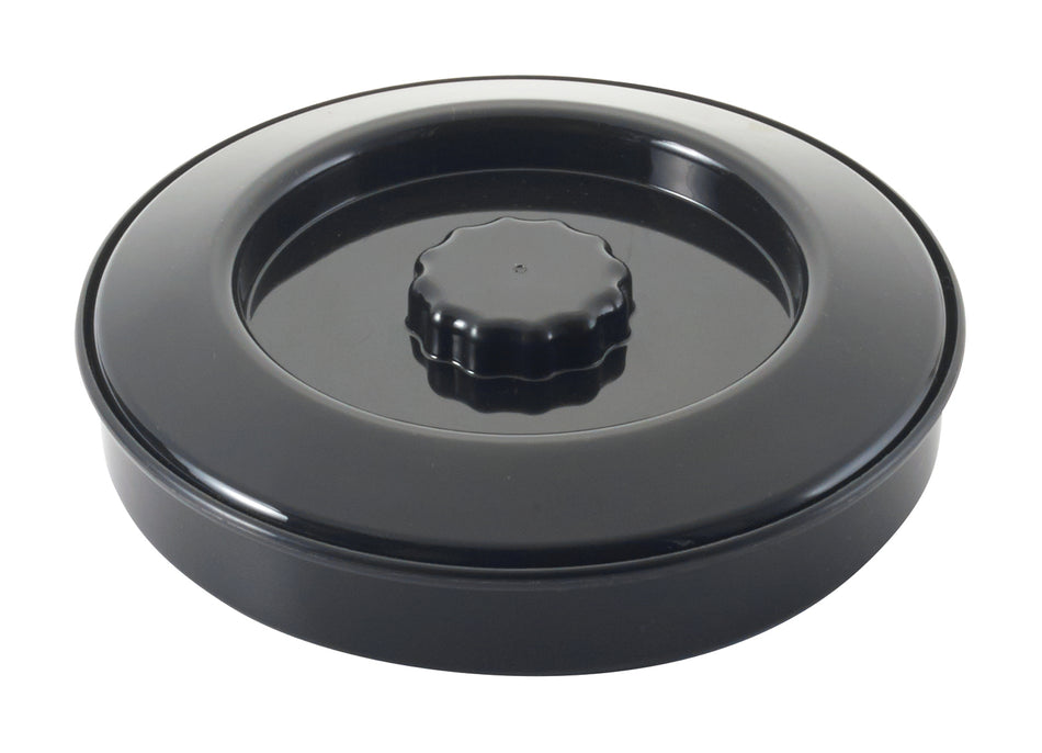 Winco PTW-7K 7-1/2 Inch Round Tortilla Warmer BPA Free Polypropylene Black
