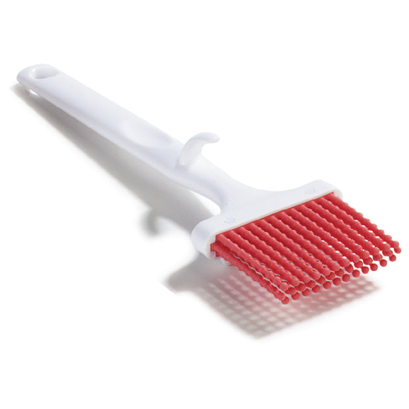 Carlisle 4040505 3 Inch Silicone Pastry Brush with Molded Hook Red