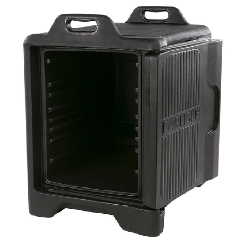 Carlisle XT3000R03 25 Inch Insulated End Load Pan Carrier Black Polyethylene with Security Features