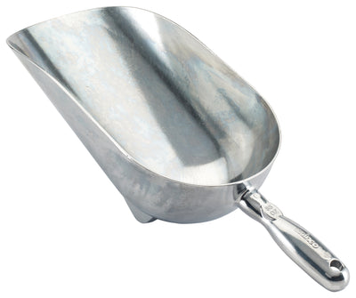 Winco AS-85 85 Oz Aluminum Scoop Hand Wash Only Utility Tool