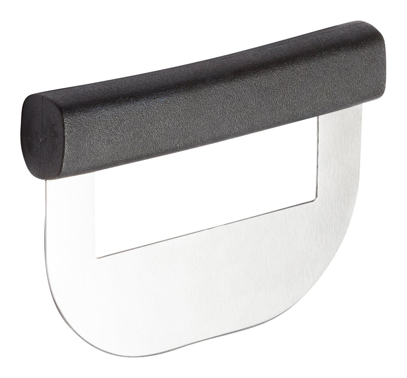 Winco KCC-1 6-9/10 Inch Single Blade Chopping Knife with Black Polypropylene Handle