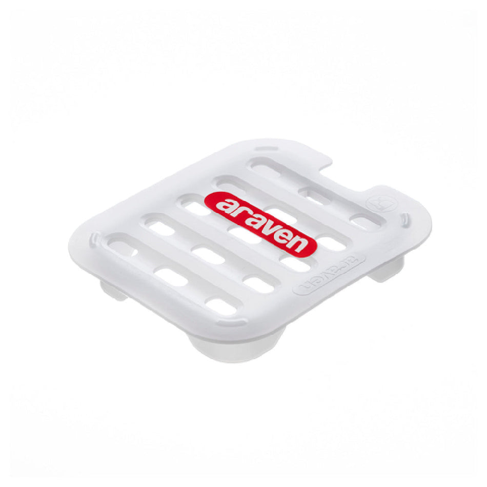 Carlisle 00254 4-3/4 Inch Drain Tray for GN 1/6 Size Food Containers White Polyethylene