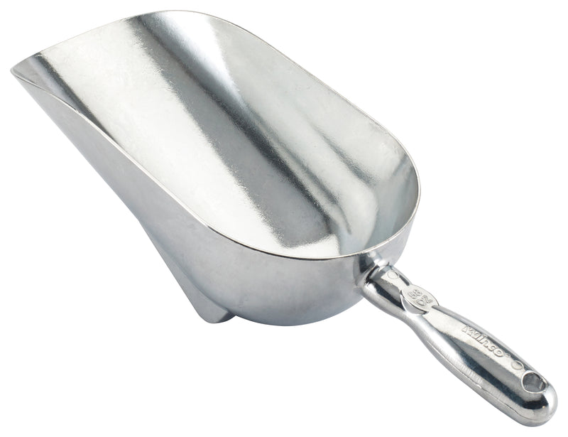 Winco AS-58 58 Oz Aluminum Scoop Hand Wash Only Utility Tool