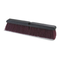 Carlisle 3620722400 24 Inch Foam Block Broom Head Stiff Polypropylene Maroon