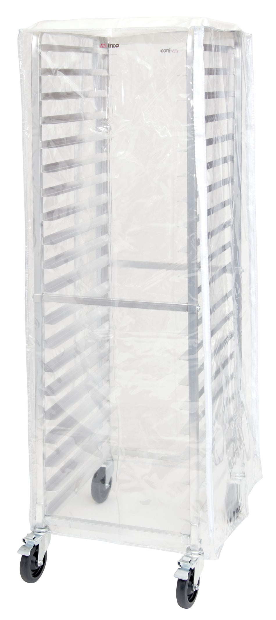 Winco ALRK-20-CV PVC Rack Cover Clear for 20 and 30 Tier Racks