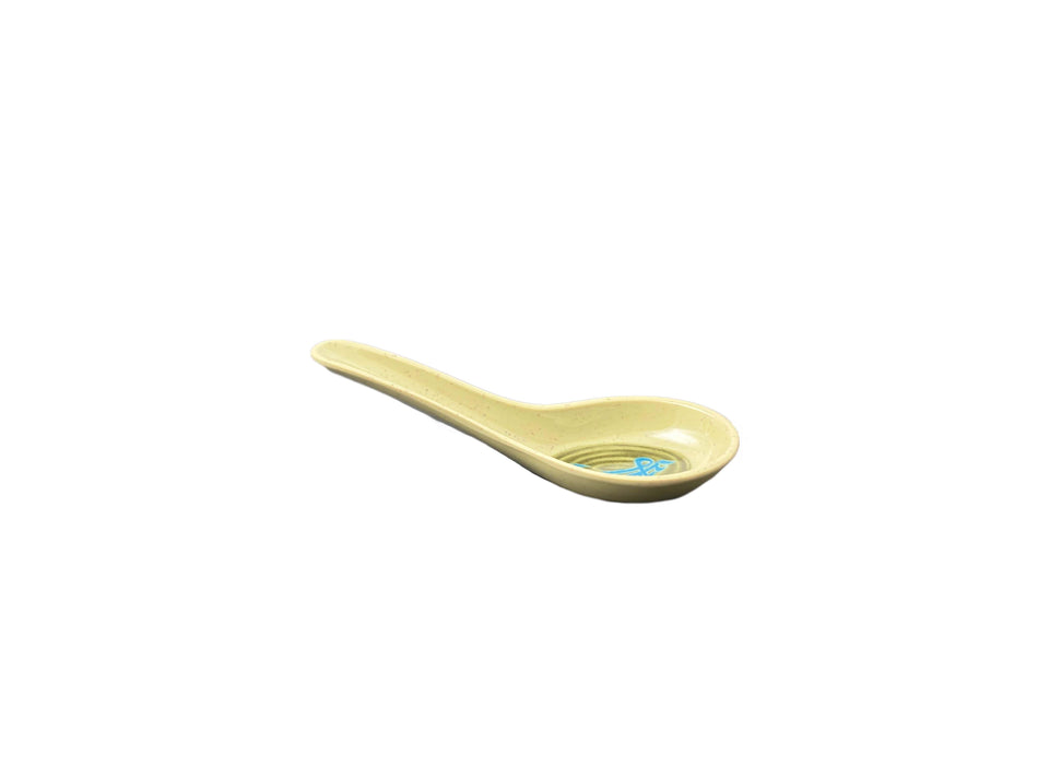 12 Pack 1/2 oz, 4-7/8" x 1-5/8", Soup Spoon, Wei Dinnerware, Melamine, BPA Free, Dishwasher Safe, Break-Resistant, Shatter-Resistant, No Microwave, No Oven