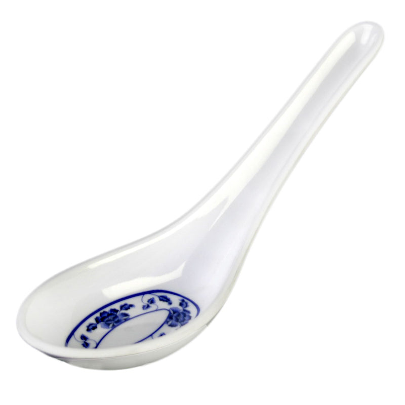 Thunder Group 7003B 3/4 Oz Won Ton Soup Spoon Melamine Break Resistant