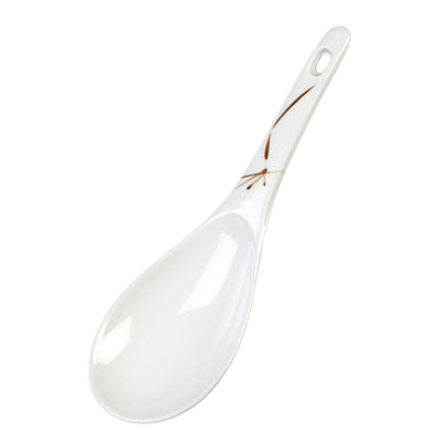Thunder Group 7005BO 1-1/2 Oz Rice Ladle Melamine Break-Resistant Dishwasher Safe